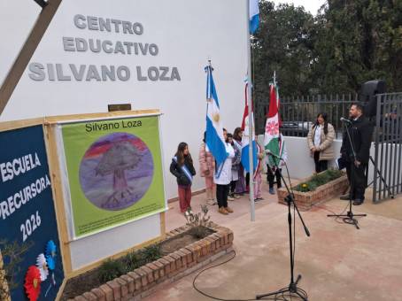 MYRIAN PRUNUTTO INAUGURO LAS AULAS DE LA ESCUELA DE V GIARDINO